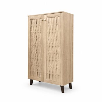 دولاب جزمه ماليزي 2باب SC-816 WOOD