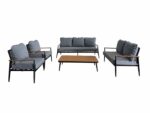 طقم كنب خارجي 7 شخص BLACK&DARK GREY 212347 – 8200144 – صورة 1.jpg