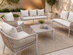 طقم كنب خارجي 7 شخص WHITE&BEIGE 212373 – 8200146 – صورة 1.jpg
