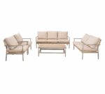 طقم كنب خارجي 7 شخص KZ-1006 BEIGE - درة السجايا