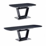طاولة طعام مفرد OKT-2397 S.BLACK 120-40*80*76