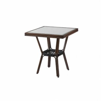 طاوله كافيه مربع T-988 WHITE 60*60