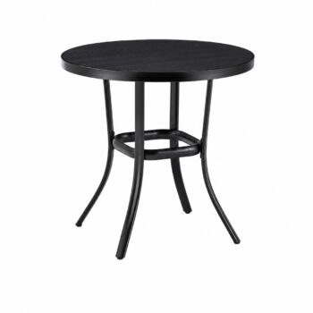 طاوله كافيه دائري F14 BLACK 80*80