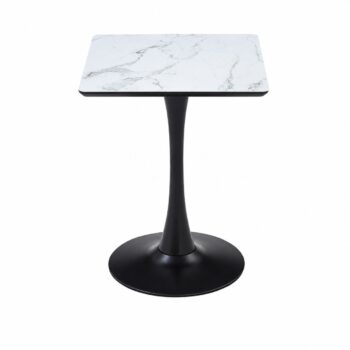 طاولة كافيه بديل سيراميك مربع T-05 WHITE 60*60