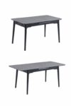 طاولة طعام مفرد OKT-3003 M.GREY.C 140-40*80*77