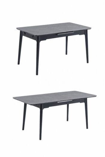 طاولة طعام مفرد OKT-3003 M.GREY.C 140-40*80*77