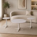 طقم شاي سيراميك دائري 1+2 SHS-038 LIGHT GREY – 7500056 – صورة 1.jpg