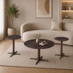 طقم شاي سيراميك دائري 1+2 SHS-038 BROWN – 7500054 – صورة 1.jpg