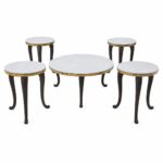 طقم شاي سيراميك دائري CE-005 GOLD 1+4 – 7500036 – صورة 1.jpg