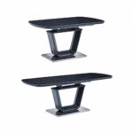طاولة طعام مفرد OKT-2397 S.BLACK 140-40*80*76