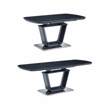 طاولة طعام مفرد OKT-2397 S.BLACK 140-40*80*76