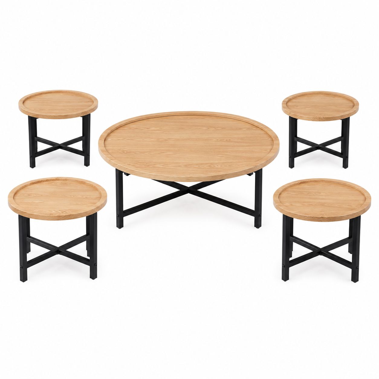 طقم شاي خشب ارضي دائري 1+4 TS120 WOOD - 7300199 - صورة 9.jpg طقم شاي خشب ارضي دائري 1+4 TS120 WOOD - درة السجايا