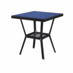 طاوله كافيه مربع T-988 DARK BLUE 60*60