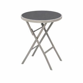 طاوله كافيه دائري تصفيط 60*60 F0421C BEIGE