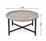 طقم شاي خشب دائري 1+4 C200 GREY – 7300206 – صورة 1.jpg
