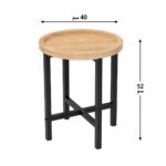 طقم شاي خشب دائري 1+4 C200 WOOD – 7300203 – صورة 1.jpg