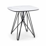 طاوله كافيه مربع 70*70 1-603 WHITE
