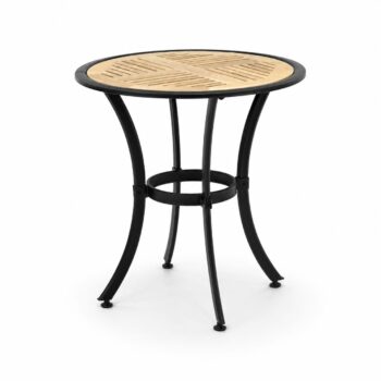 طاوله كافيه خشب دائري 70*70 806 WOOD