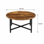 طقم شاي خشب دائري 1+4 C200 BROWN A – 7300204 – صورة 1.jpg