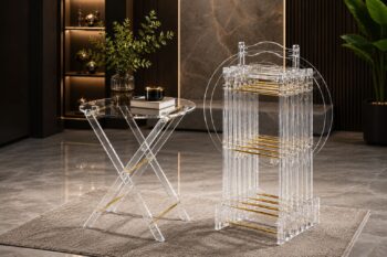 طقم شنطه اكرليك ACT-112 GOLD - درة السجايا