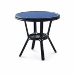 طاوله كافيه دائري T-988 DARK BLUE 60*60
