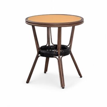 طاوله كافيه مربع T-988 ORANGE  60*60