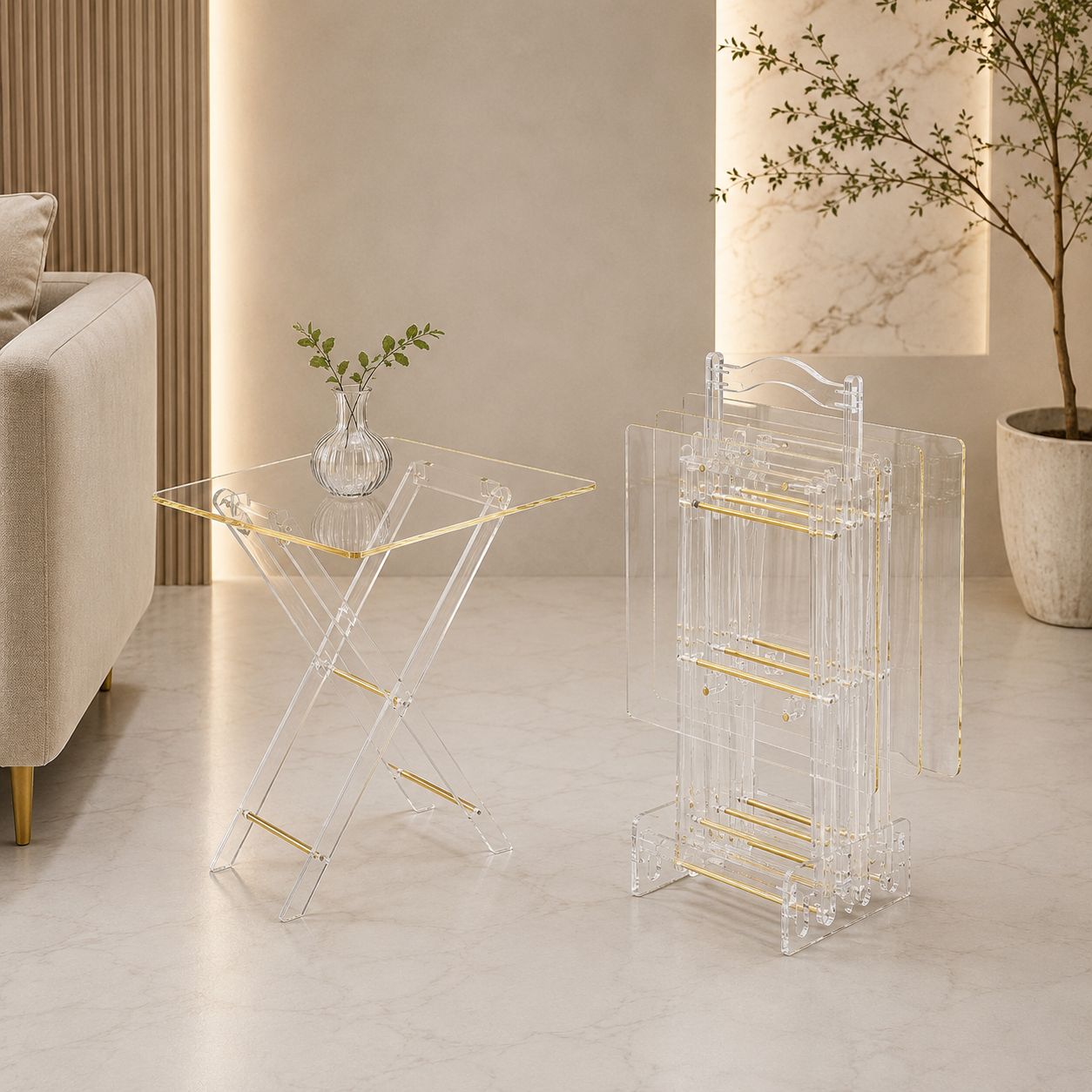 طقم شنطه اكرليك ACT-01G GOLD - 5300009 - صورة 8.jpg طقم شنطه اكرليك ACT-01G GOLD - درة السجايا