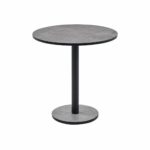 طاولة كافيه ميلامين دائري 70*70 3367 GREY