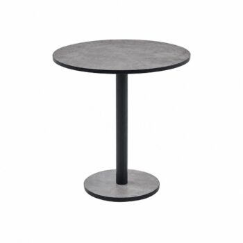 طاولة كافيه ميلامين دائري 70*70 3367 GREY