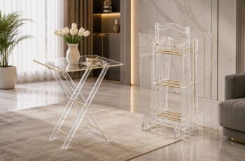 طقم شنطه اكرليك ACT-222 GOLD - درة السجايا