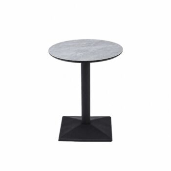طاولة كافيه بديل سيراميك دائري T-07 GREY 60*60