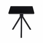 طاولة كافيه بديل سيراميك مربع T-03 BLACK 70*70