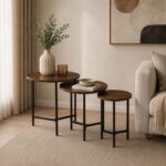 طقم طاولات خدمة خشب 13 BROWN ST300 – 5200073 – صورة 1.jpg