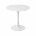 طاوله كافيه دائري 80*80 3361 WHITE