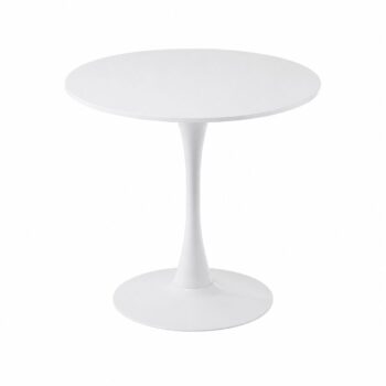 طاوله كافيه دائري 80*80 3361 WHITE