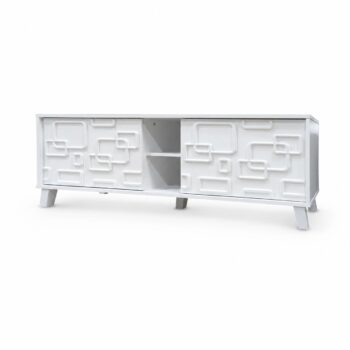 طاوله بلازمه ماليزي 140سم TV-051 WHITE