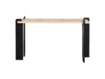 YG-008 BEIGE BLACK طاولة كونسول