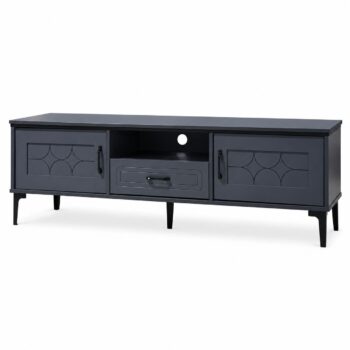 طاوله بلازمه ماليزي 160سم TV-041 DARK GREY