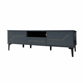 طاوله بلازمه ماليزي 180سم TV-052 DARK GREY
