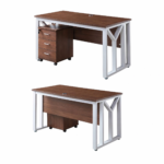 مكتب مقاس 1.40 OT-121 LIGHT BROWN