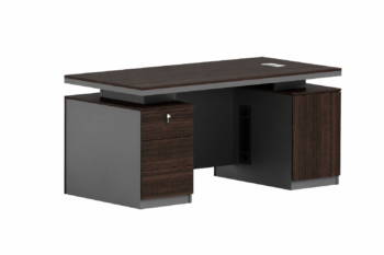 مكتب مقاس 1.60 OT-1604 DARK BROWN