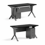 مكتب مقاس 120 سم OT-11 BLACK&GREY