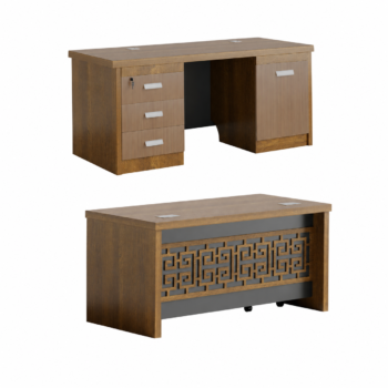 مكتب خشبي مقاس 120 OT-19 BROWN