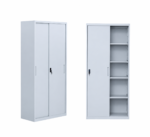 دولاب مكتبي حديد مقاس 185*85 OW-004 GREY
