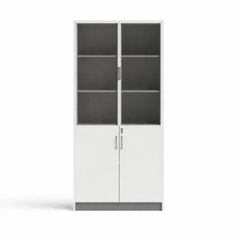دولاب ملفات 2باب OW-10 WHITE&GREY