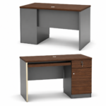 مكتب مقاس 1.20 OT-6605 D.BROWN(d.eucalyptus)