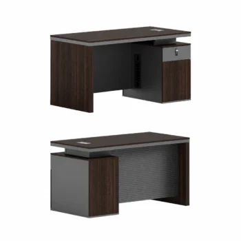 مكتب مقاس 1.40 OT-1403 DARK BROWN