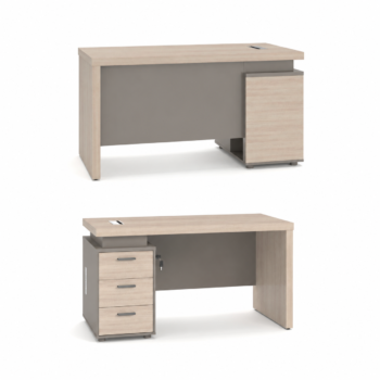 مكتب مقاس 1.20 OT-6602 LIGHT WOOD