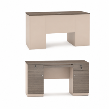مكتب مقاس 1.40 OT-6604 DARK WOOD(0.torrya)