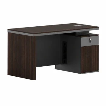 مكتب مقاس 1.60 OT-1603 DARK BROWN